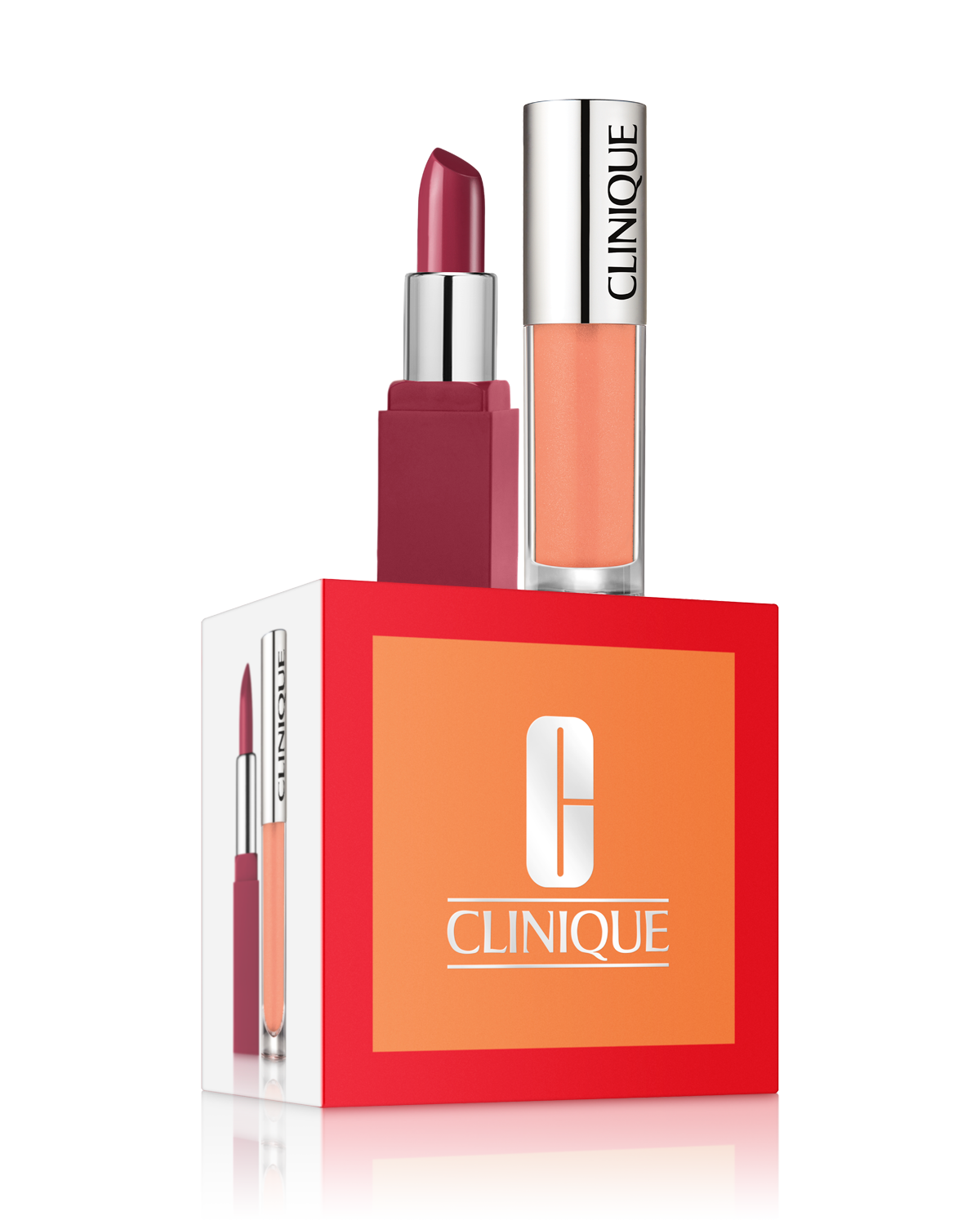 Coffret 2 Rouges à Lèvres Clinique Pop
