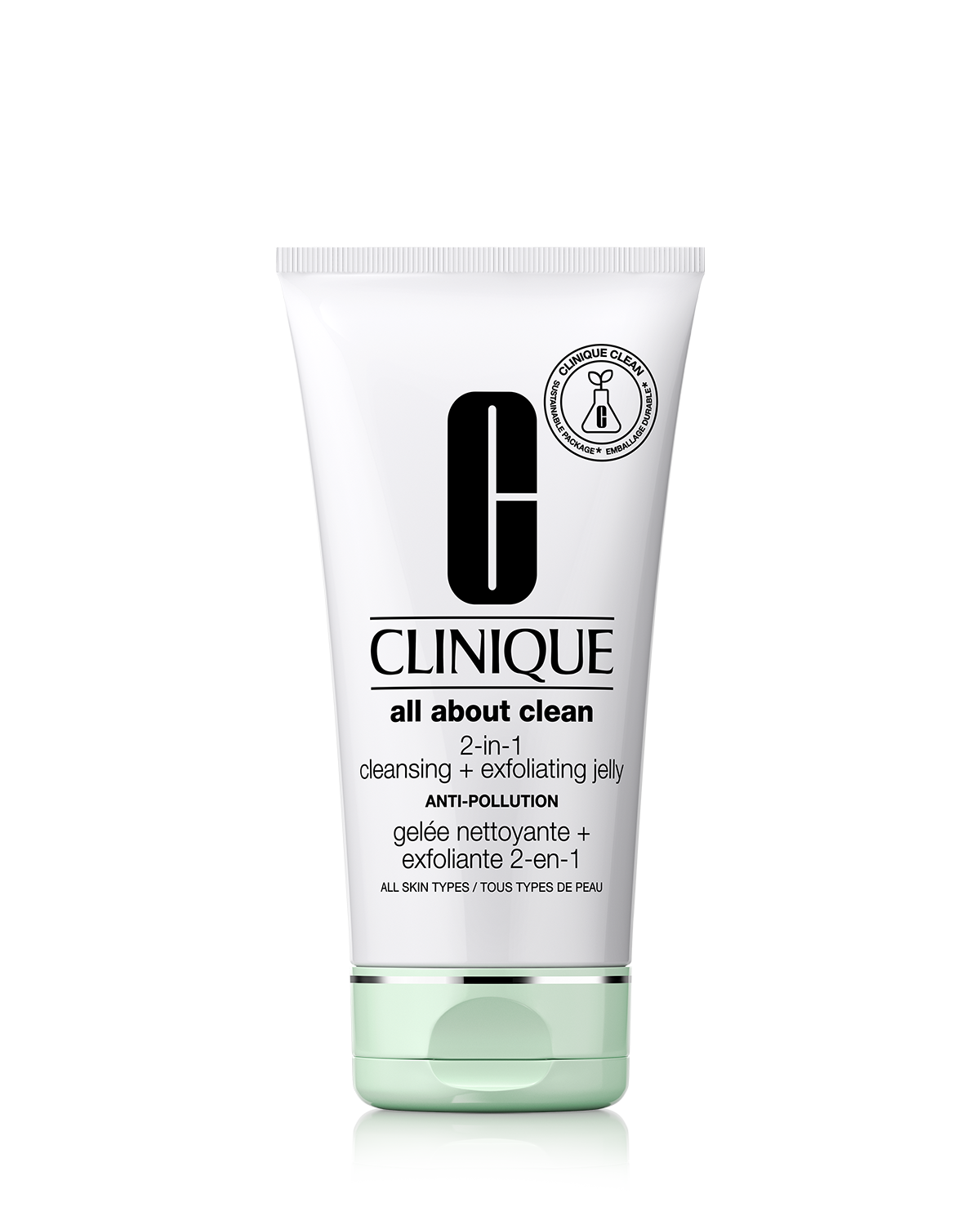 All About Clean Gelée Nettoyante + Exfoliante 2-en-1