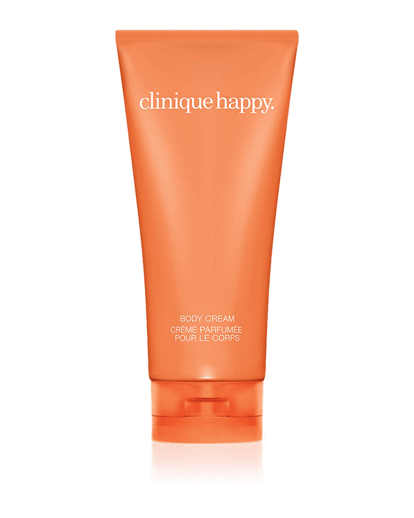 Clinique Happy™ Crème Parfumée pour le Corps, Adoucit la peau avec un soupçon de parfum. Portez-le et soyez heureux.