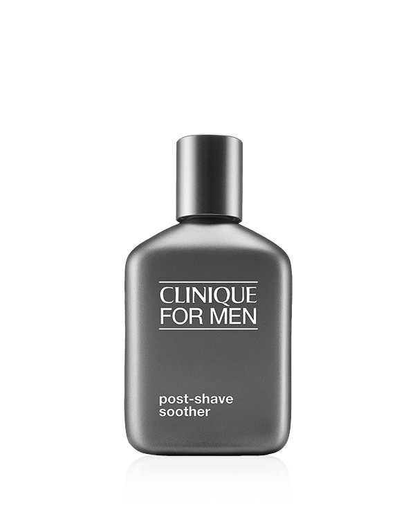 Clinique For Men™ Baume Apaisant Après-rasage, Ce soin après-rasage apaisant calme la sensation de brûlure due au rasoir, et favorise la cicatrisation des entailles et des coupures mineures.