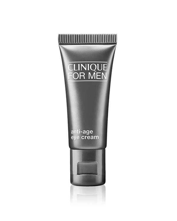 Clinique For Men™ Crème Anti-Âge Yeux, Une crème anti-âge pour les yeux qui hydrate et illumine. Elle aide à combattre les rides et ridules du contour de l&#039;œil pour une apparence plus jeune.