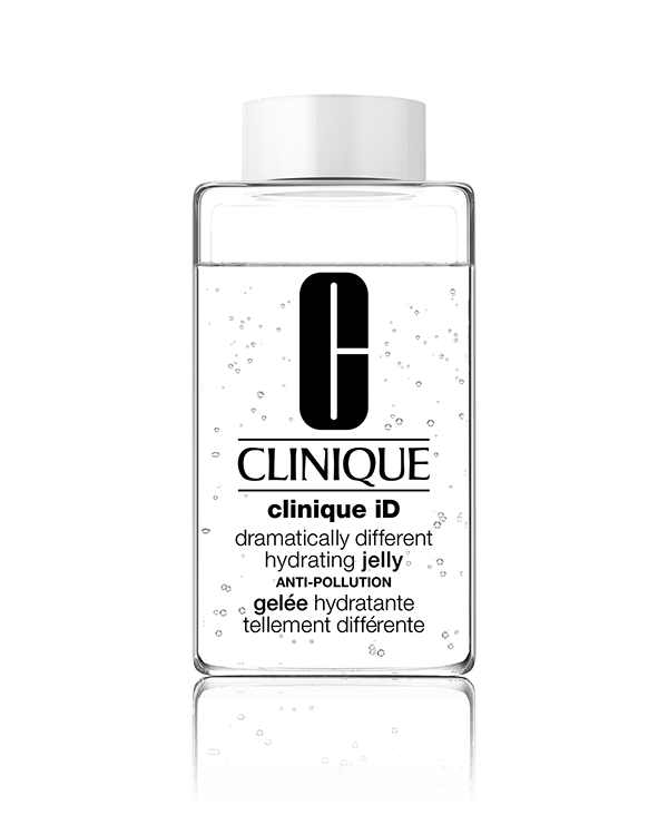 Clinique iD™ Base Gelée Hydratante Anti-Pollution, 24h d&#039;hydratation réparatrice + protection anti-pollution. Tous types de peau.