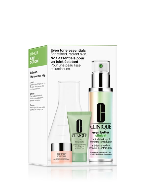 Kit Routine Teint Éclatant Even Better Clinical™, Nos essentiels pour un teint éclatant.