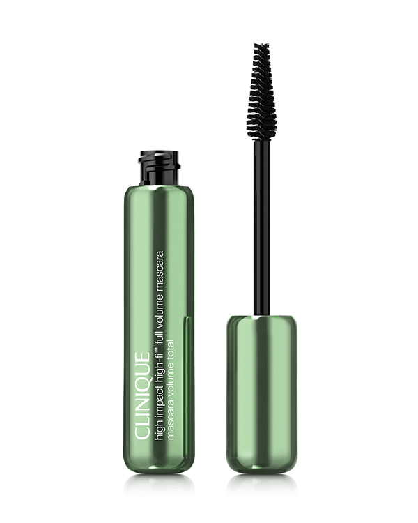 High Impact High-Fi™ Mascara Volume Total, Obtenez 230% de volume en plus, instantanément, avec un mascara ultra-pigmenté et enrichi en fibres qui augmente le volume de vos cils au maximum*.