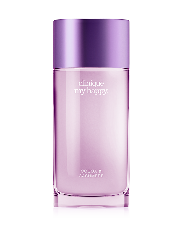 Clinique My Happy™ Cocoa &amp; Cashmere Eau de Parfum Spray, Un parfum ambré à porter seul ou à superposer.