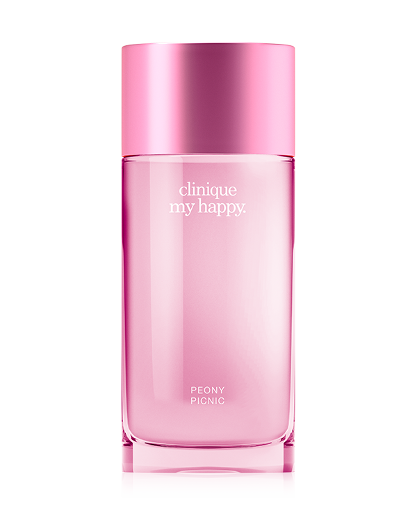 Clinique My Happy™ Peony Picnic Eau de Parfum Spray, Un parfum floral et fruité à porter seul ou à superposer.